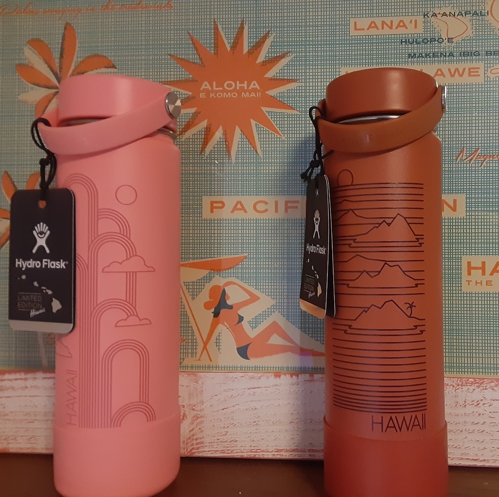 Limited Edition Hawaiian Hydro Flask 24oz